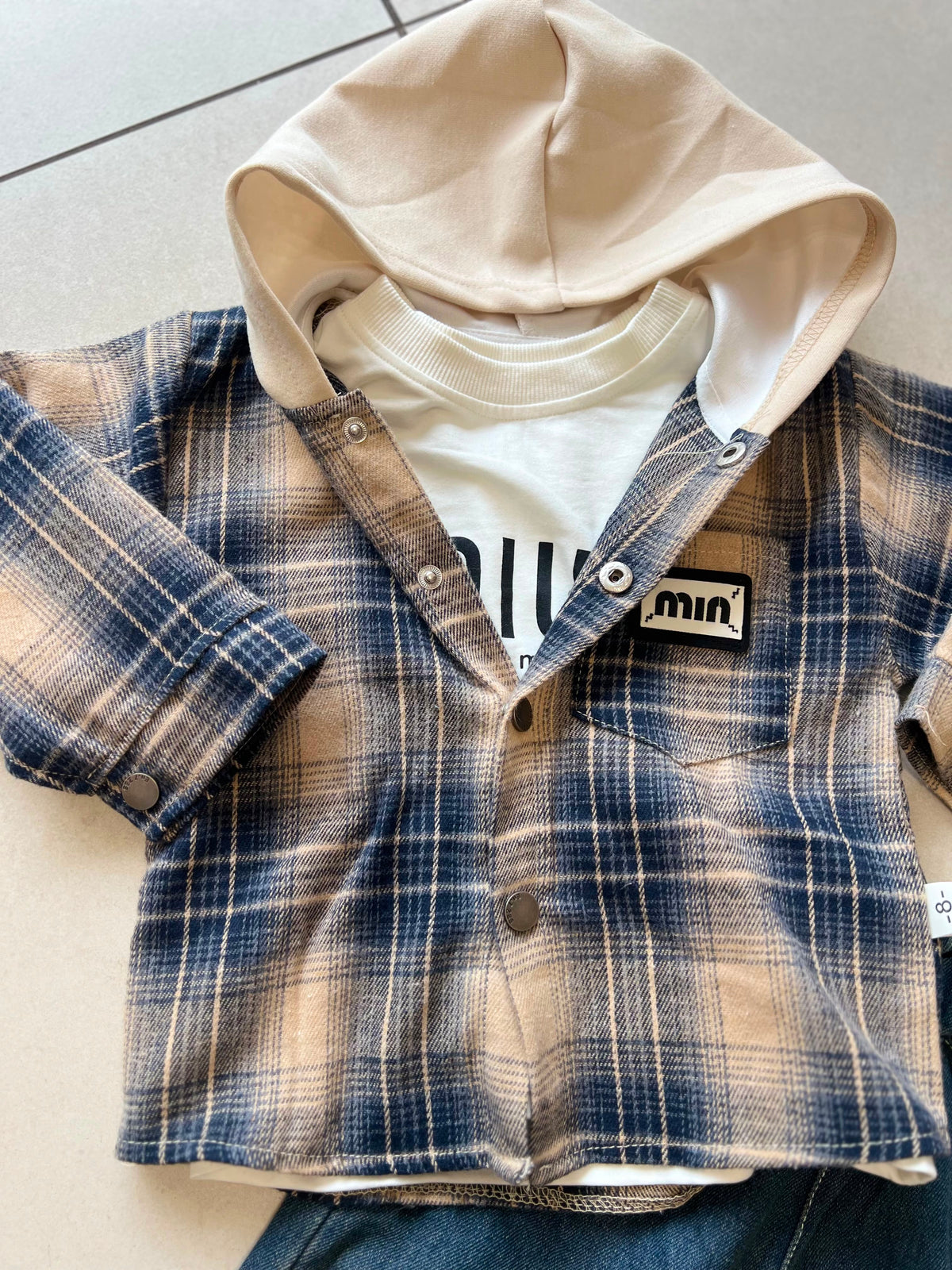 Everyday Two-Piece Outfit Set for Kids | Ages 1–6, hem detail, aataa kidd