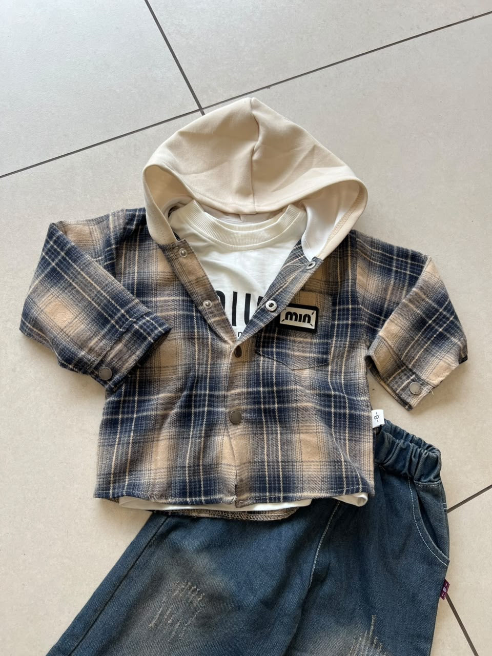 Everyday Two-Piece Outfit Set for Kids | Ages 1–6, close-up texture, aataa kidd