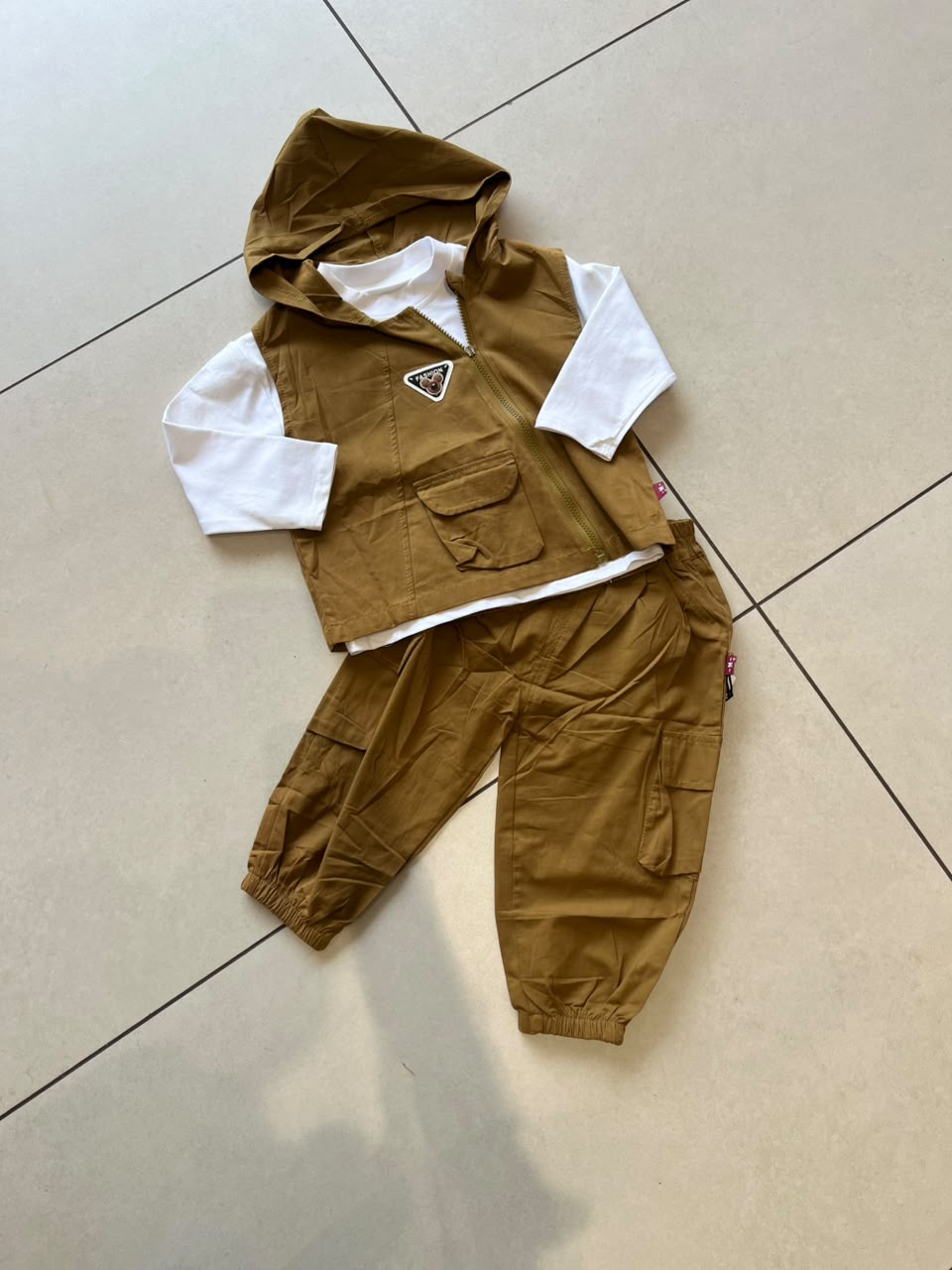 Everyday Two-Piece Outfit Set for Kids | Ages 2–5, cuff detail, aataa kidd