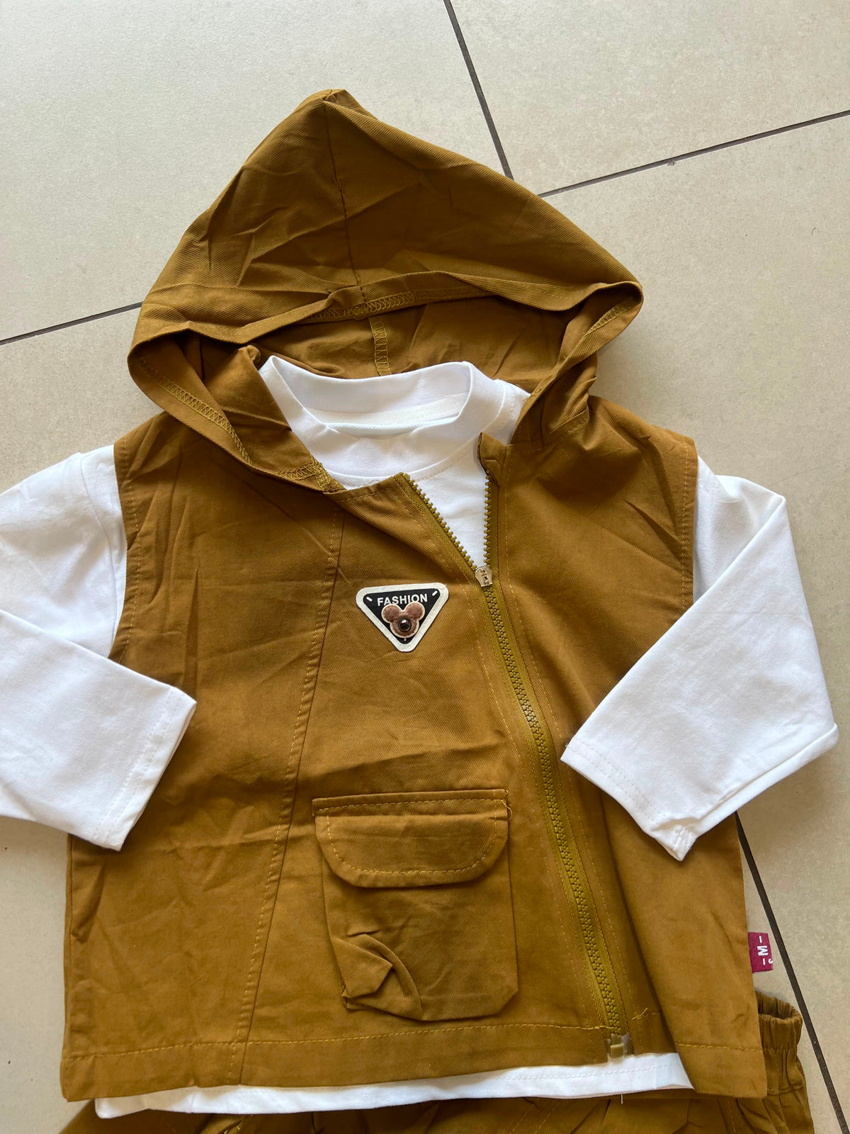 Everyday Two-Piece Outfit Set for Kids | Ages 2–5, pocket detail, aataa kidd