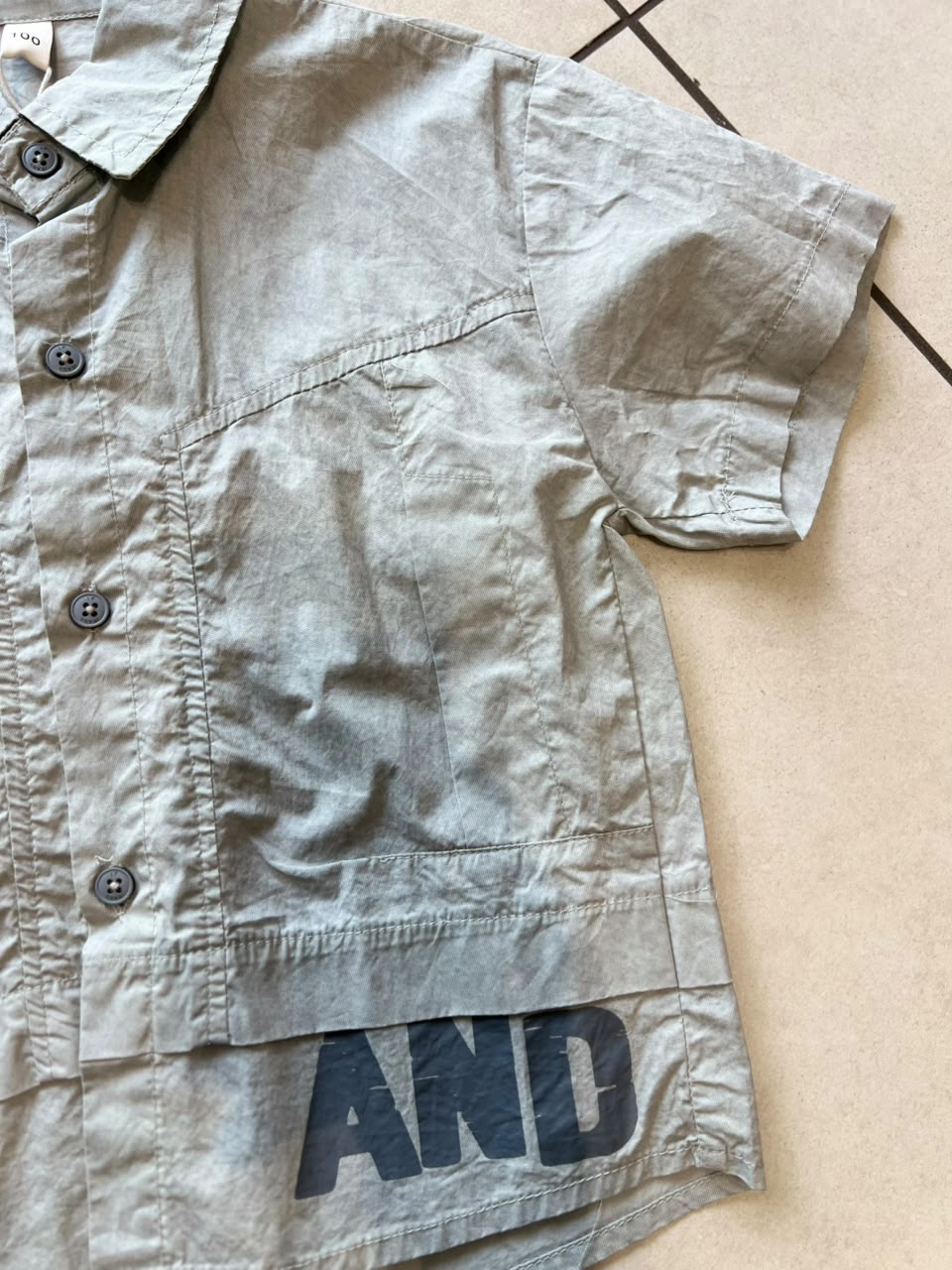 Classic Button-Down Casual Shirt for Boys | Ages 2–3, lifestyle view, aataa kidd
