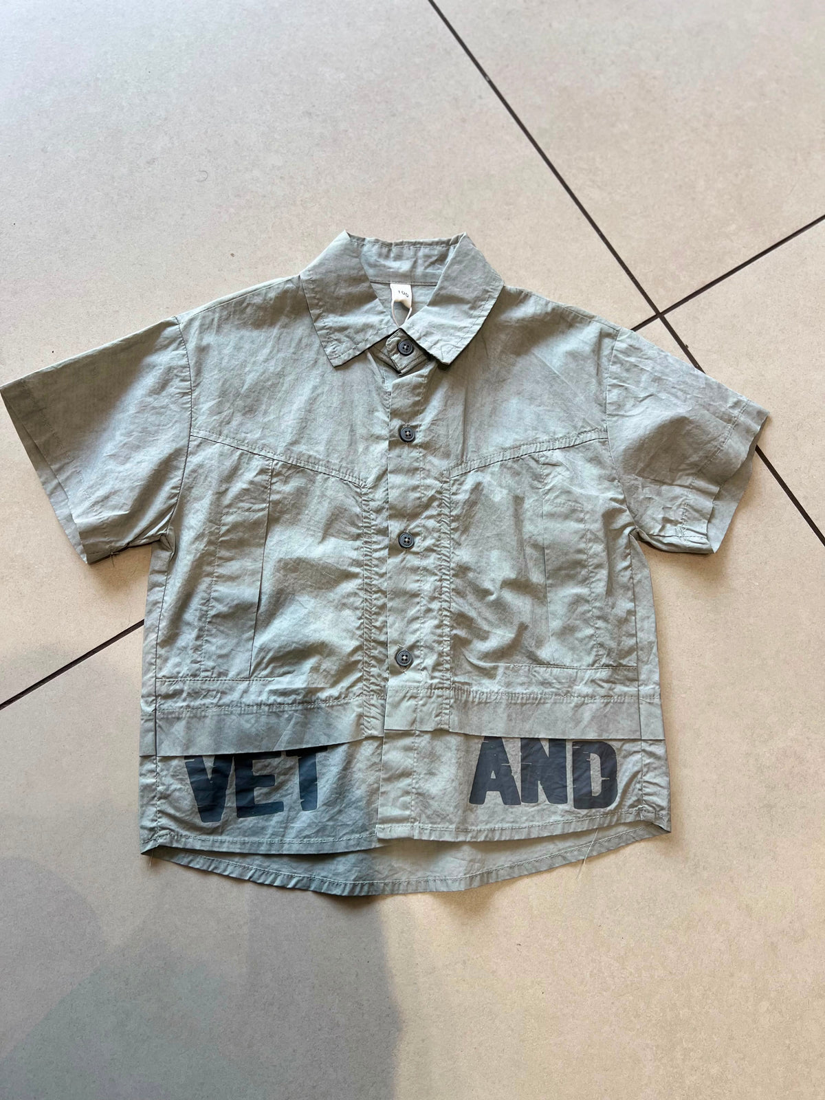 Classic Button-Down Casual Shirt for Boys | Ages 2–3, view 13, aataa kidd