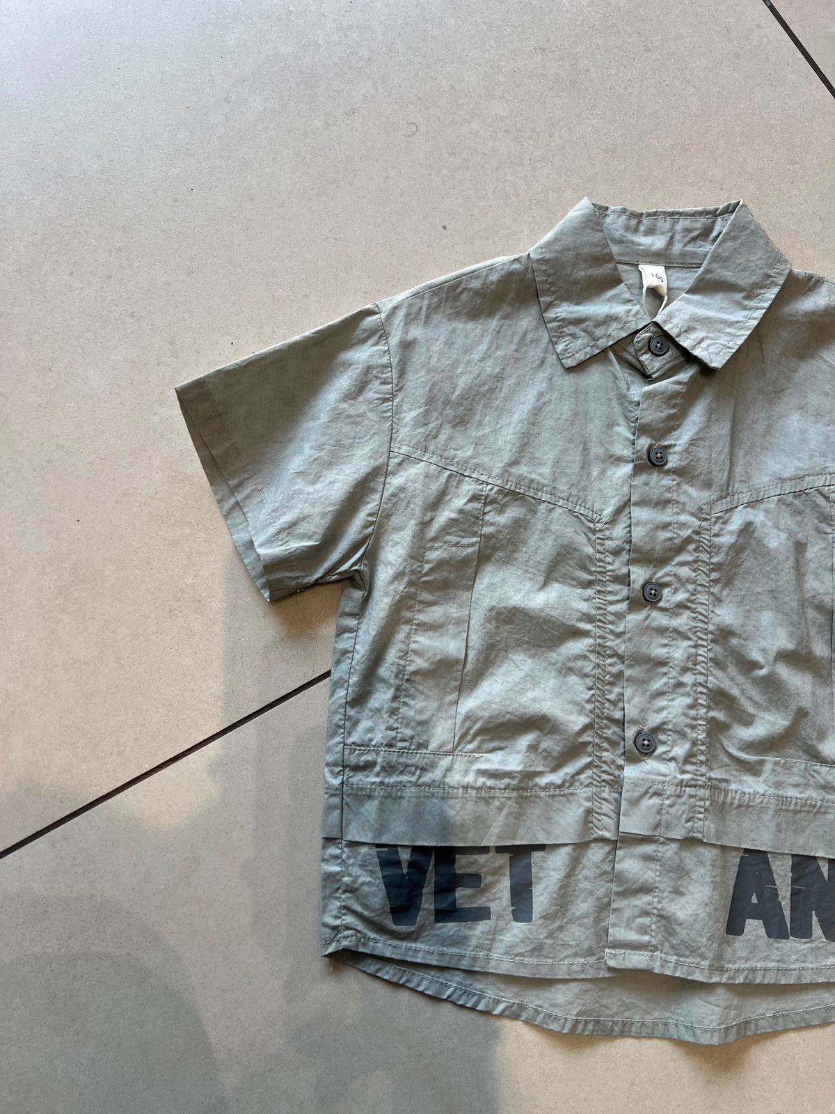 Classic Button-Down Casual Shirt for Boys | Ages 2–3, view 12, aataa kidd