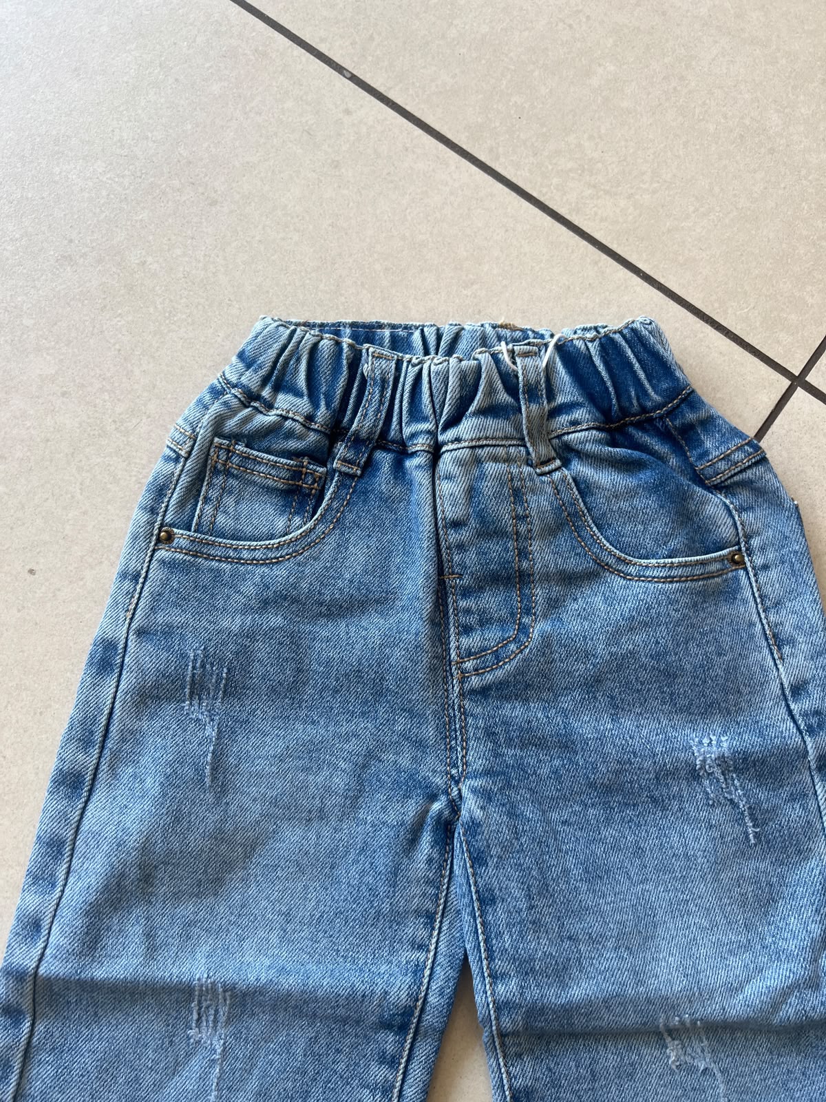 Comfort Stretch Everyday Casual Pants for Kids | Ages 9M–5Y, detail view, aataa kidd