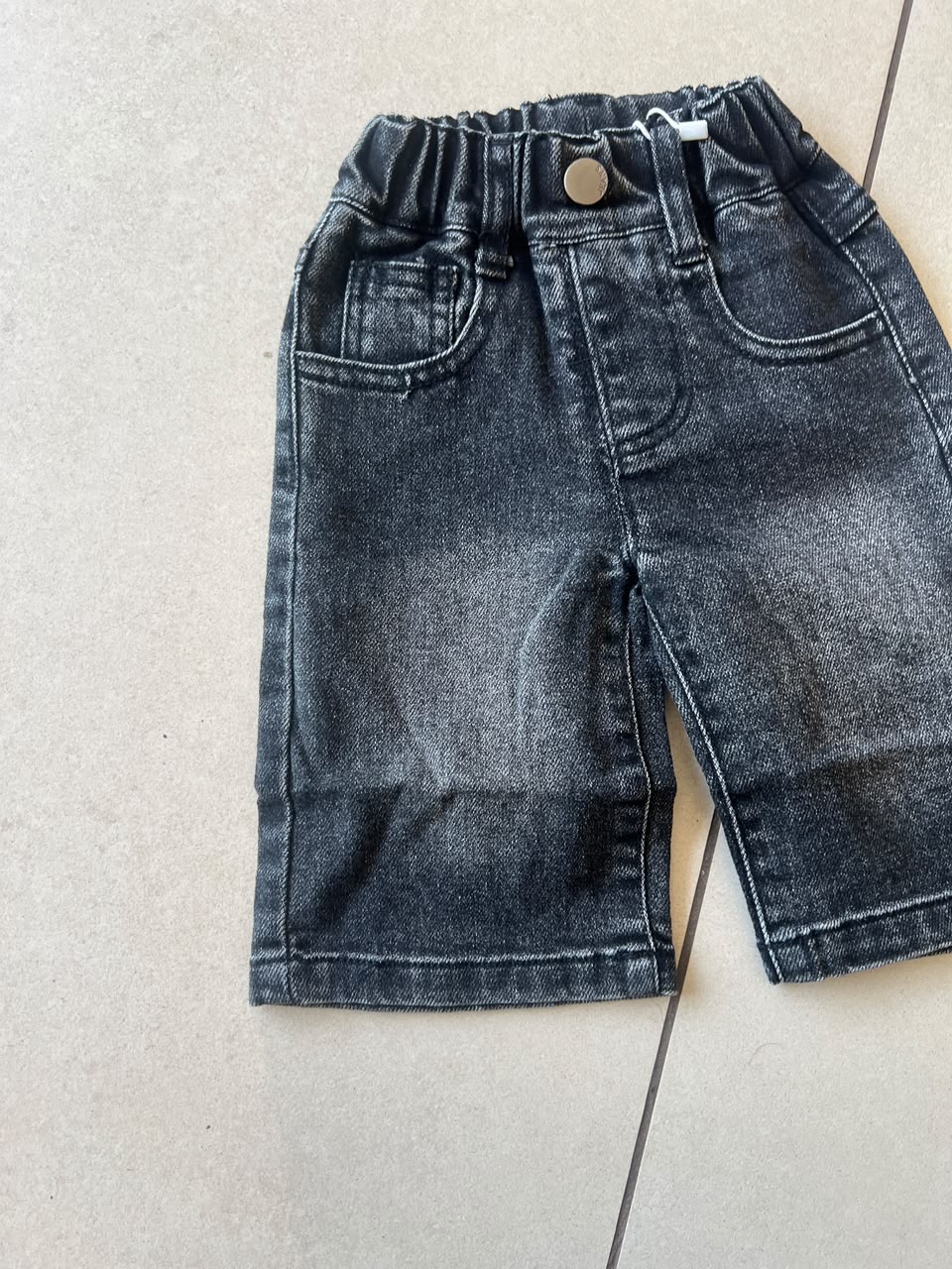 Comfort Stretch Everyday Casual Pants for Kids | Ages 6M–3Y, close-up texture, aataa kidd
