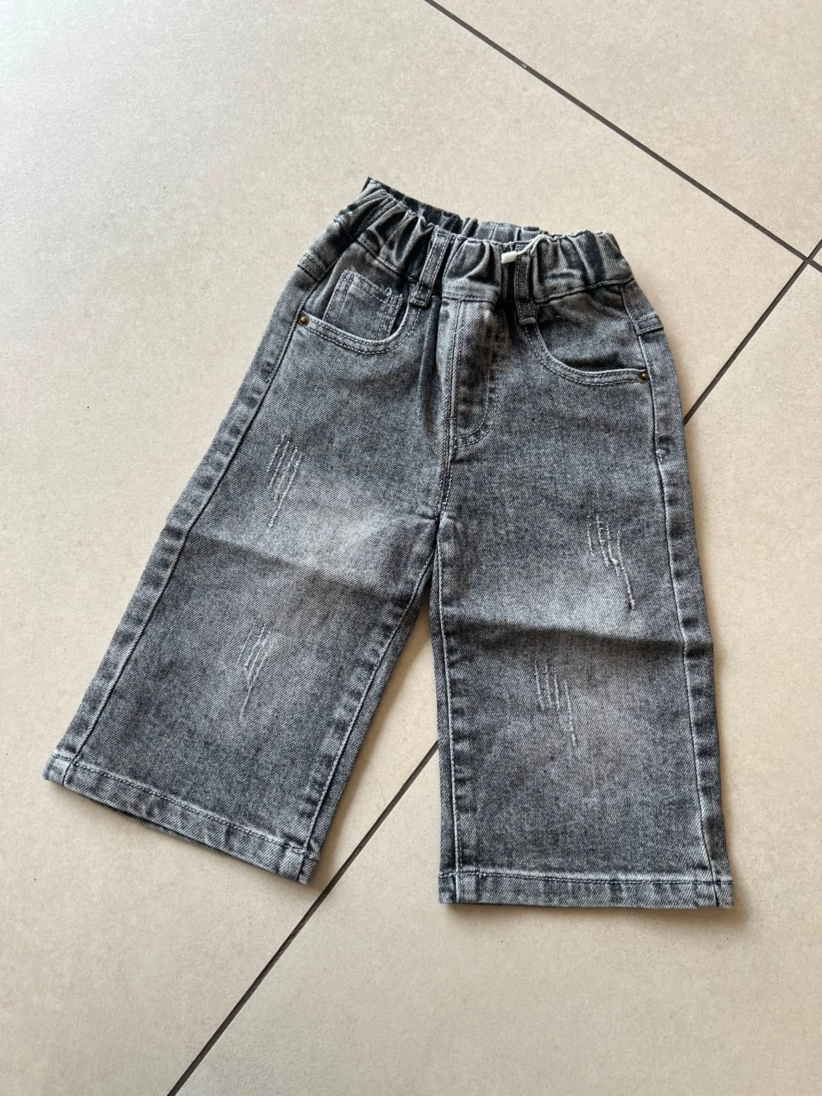 Comfort Stretch Everyday Casual Pants for Kids | Ages 9M–5Y, front view, aataa kidd