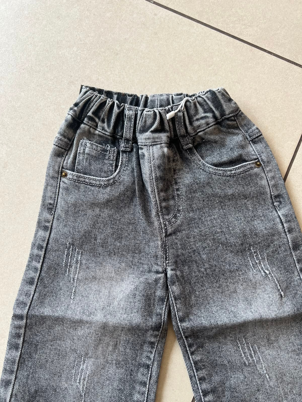 Comfort Stretch Everyday Casual Pants for Kids | Ages 9M–5Y, detail view, aataa kidd