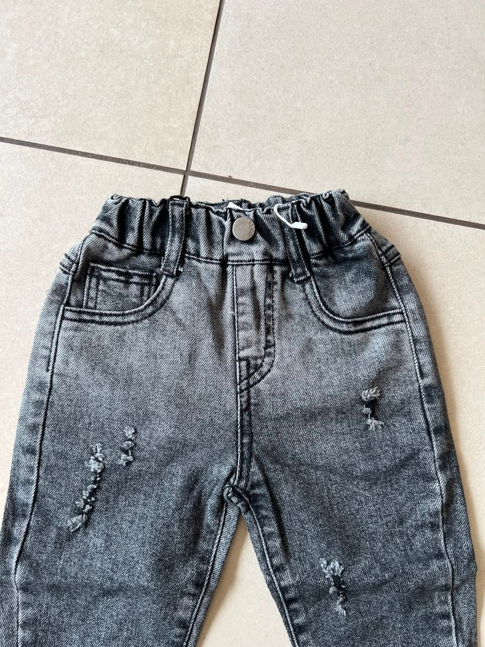 Comfort Stretch Everyday Casual Pants for Kids | Ages 9M–5Y, front view, aataa kidd