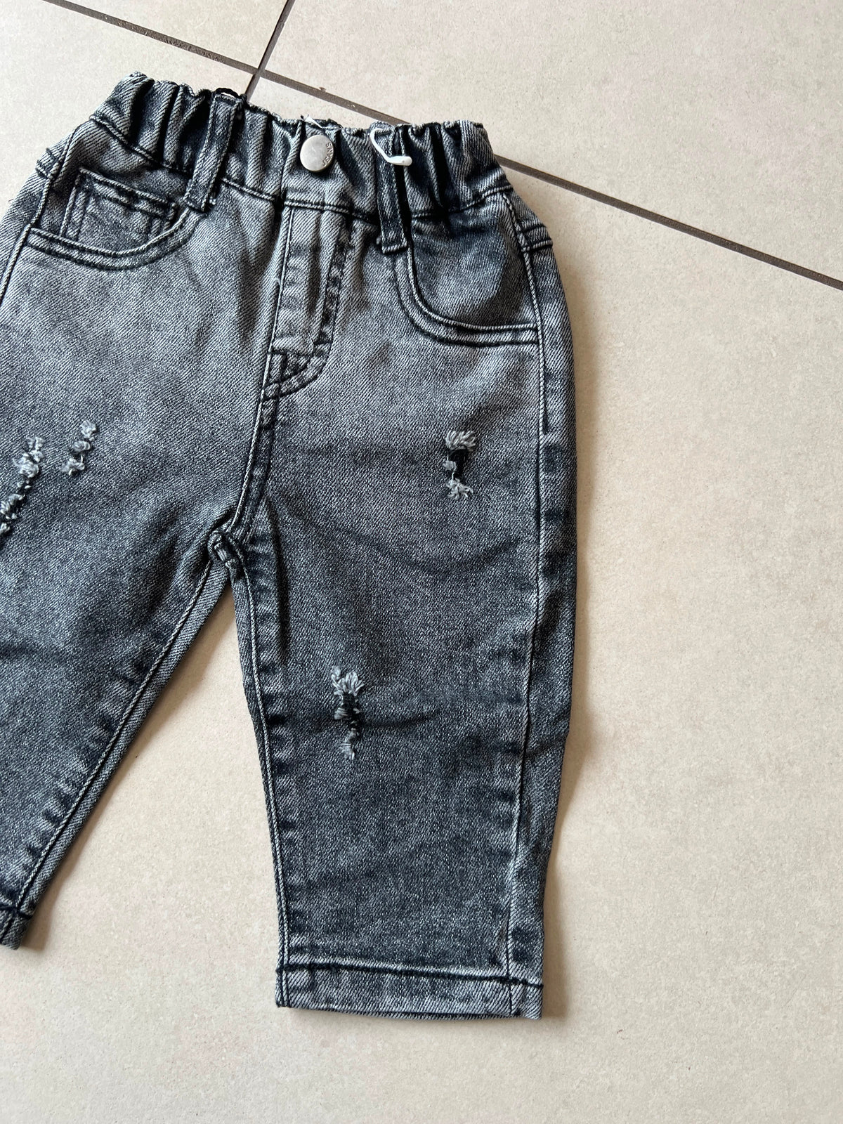 Comfort Stretch Everyday Casual Pants for Kids | Ages 9M–5Y, cuff detail, aataa kidd