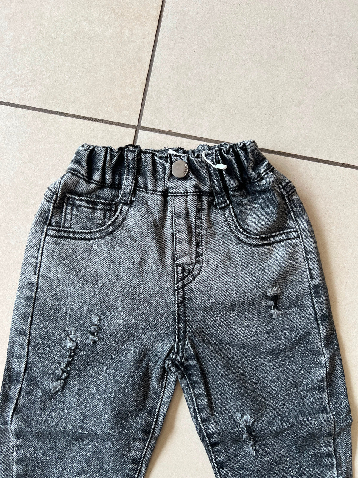 Comfort Stretch Everyday Casual Pants for Kids | Ages 9M–5Y, close-up texture, aataa kidd