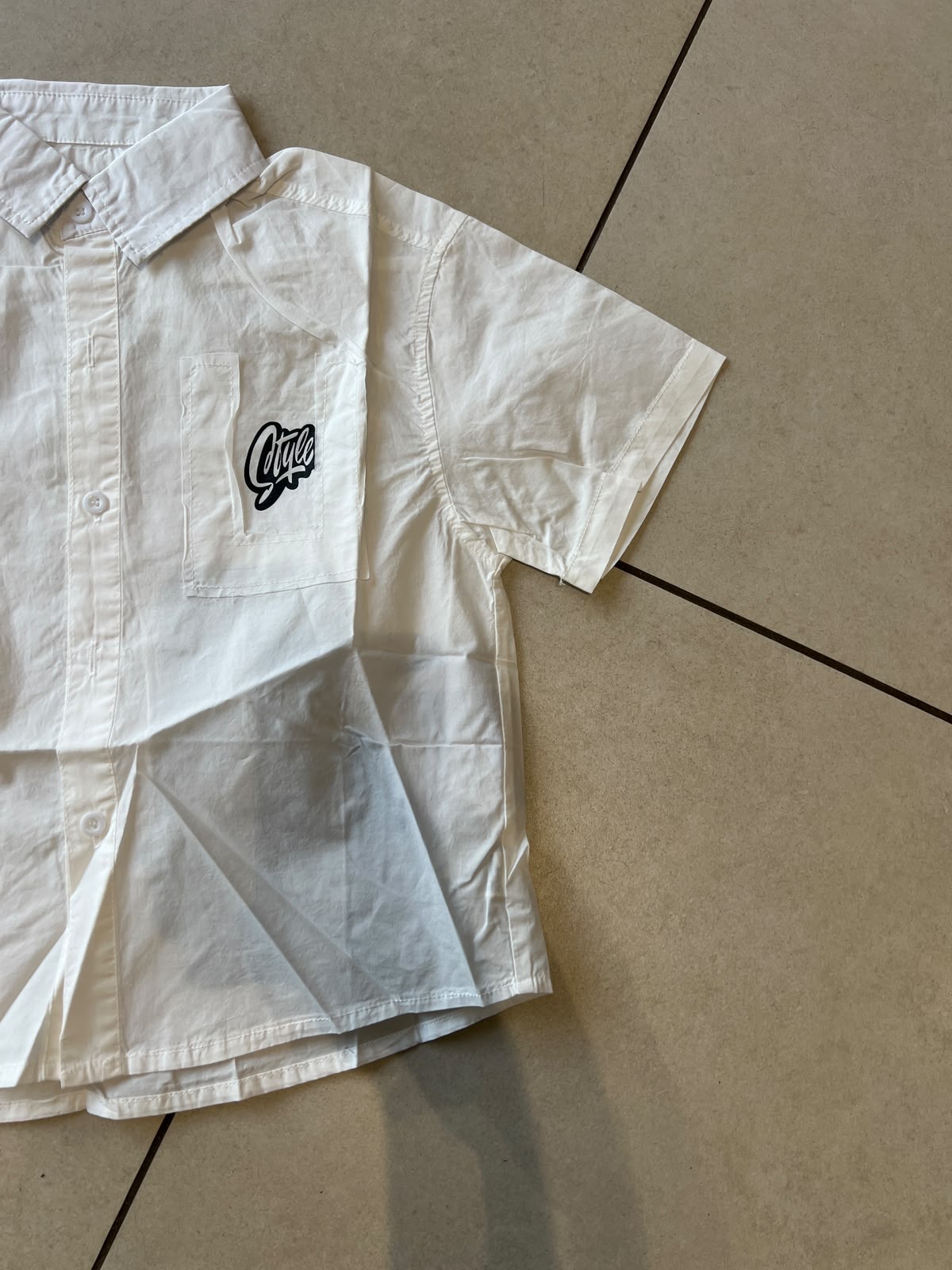 Classic Button-Down Casual Shirt for Boys | Ages 3–9, front view, aataa kidd