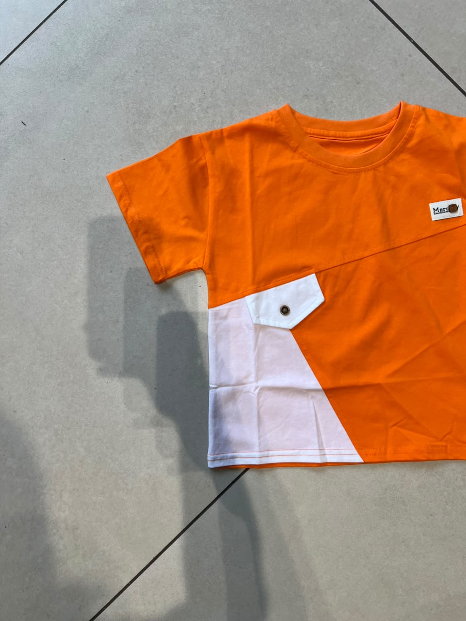 Everyday Crewneck Graphic Cotton T-Shirt for Kids | Ages 3–9, cuff detail, aataa kidd