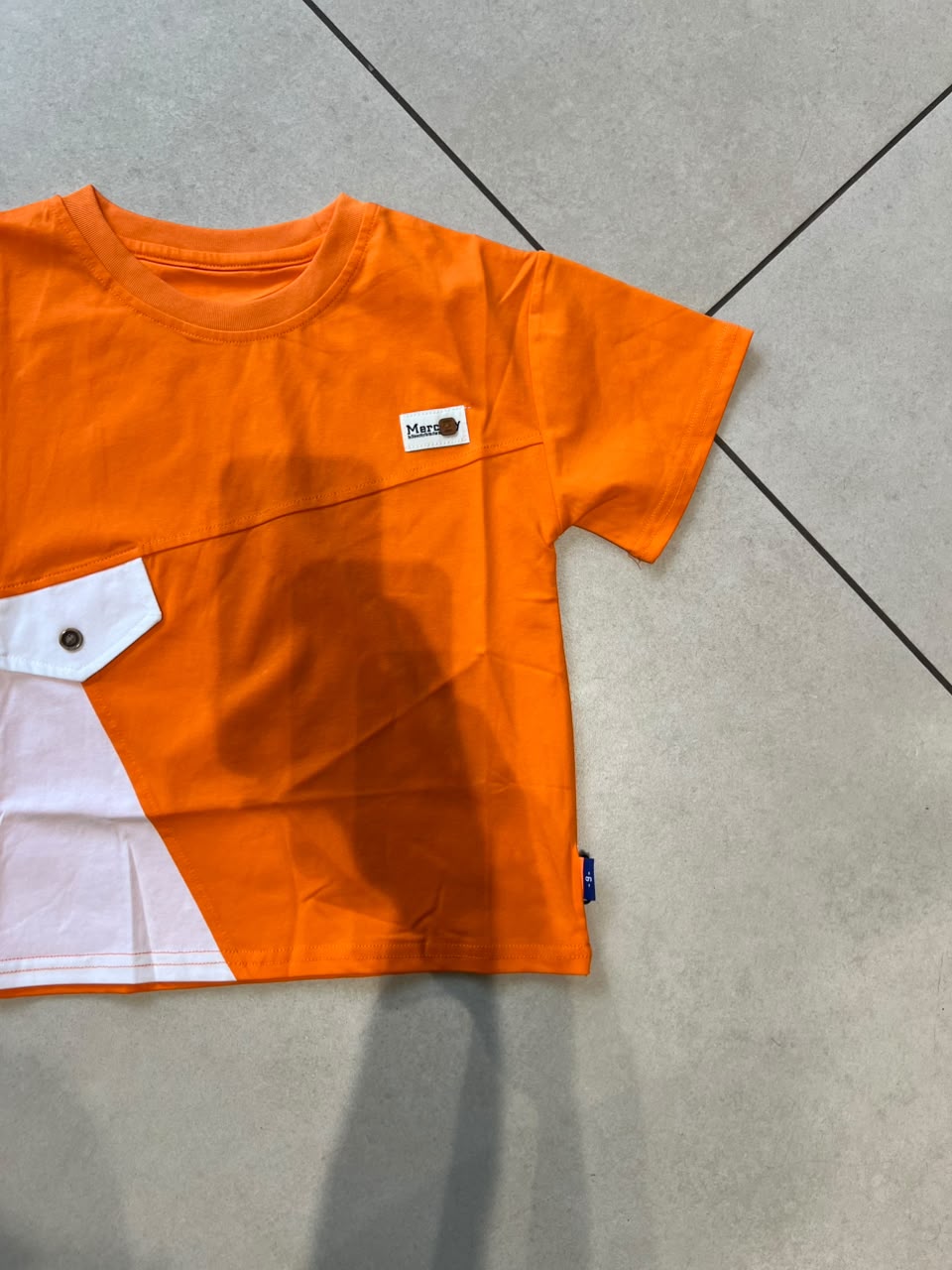 Everyday Crewneck Graphic Cotton T-Shirt for Kids | Ages 3–9, back view, aataa kidd