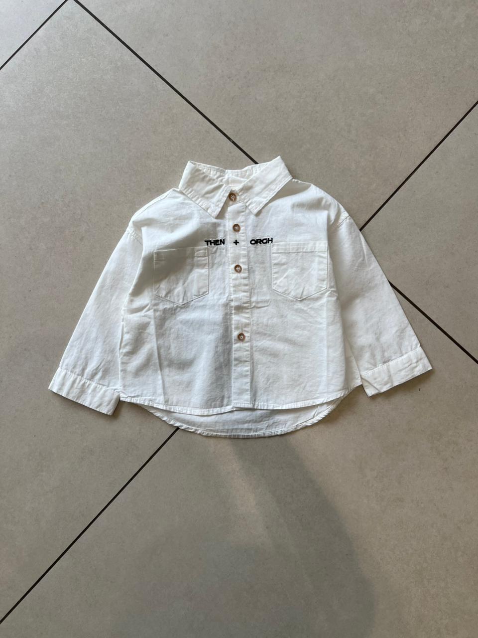 Classic Button-Down Casual Shirt for Boys | Ages 4–6, close-up texture, aataa kidd