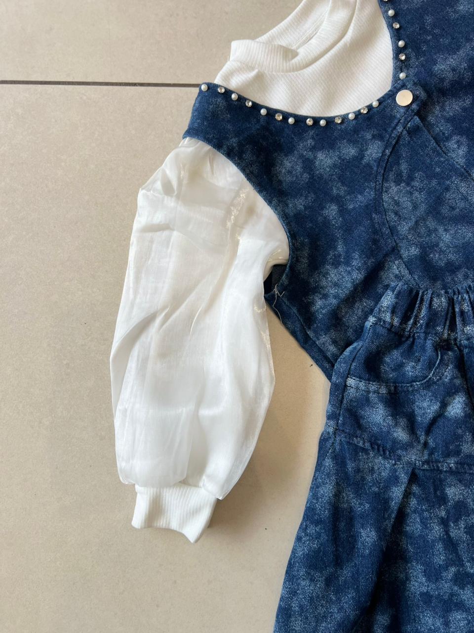 Coordinated Top and Bottom Casual Set for Girls | Ages 5–6, detail view, aataa kidd