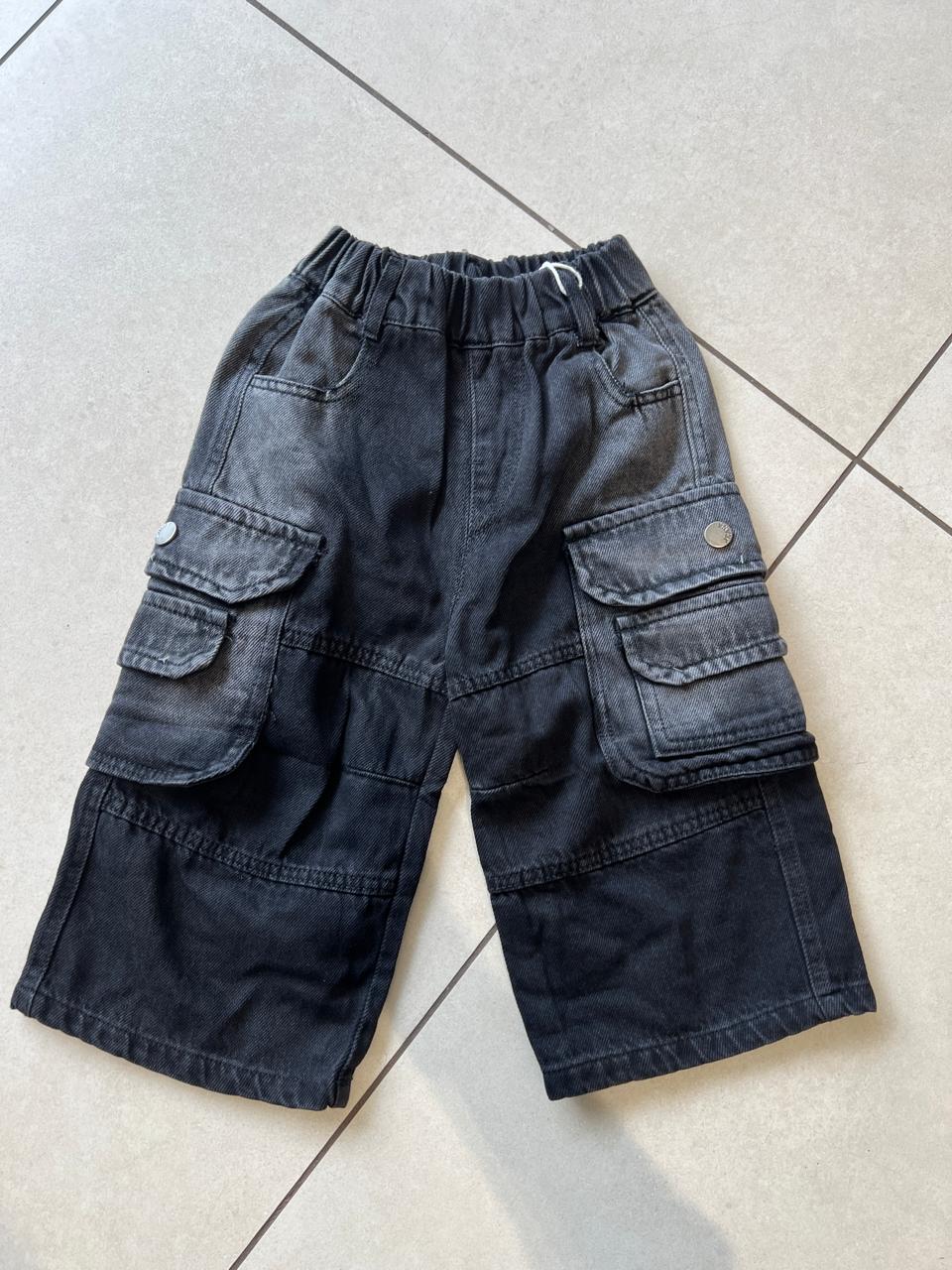Comfort Stretch Everyday Casual Pants for Kids | Ages 1–6, detail view, aataa kidd