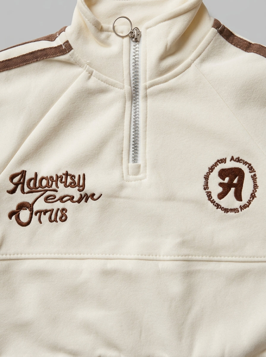 Varsity Quarter-Zip Sweatshirt for Boys | Sporty Fit | Ages 3-8